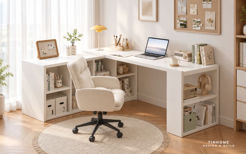 Kinh nghiệm chọn bàn làm việc 1m2