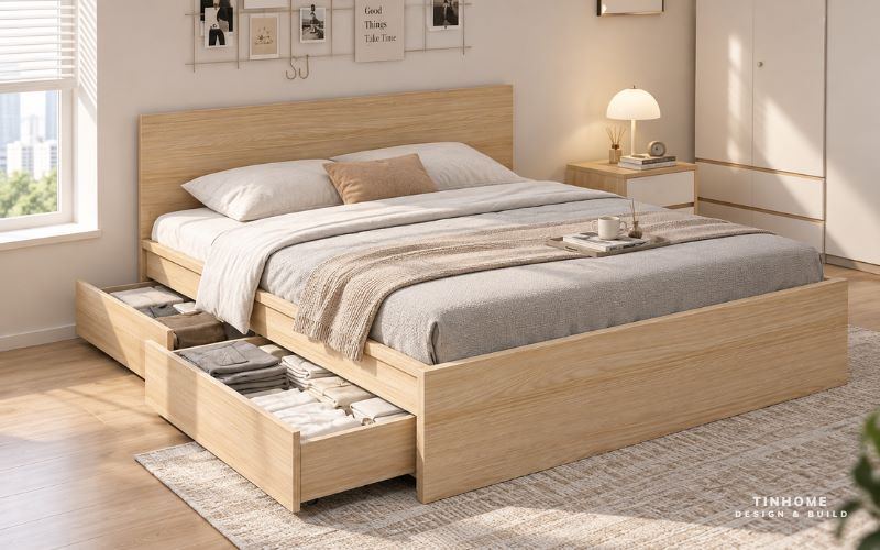 Mua Giường Ngủ Gỗ Công Nghiệp Ở Đâu Uy Tín Tại TPHCM
