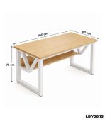 Bàn làm việc LBV06.15 100×60 – Vân gỗ nhạt