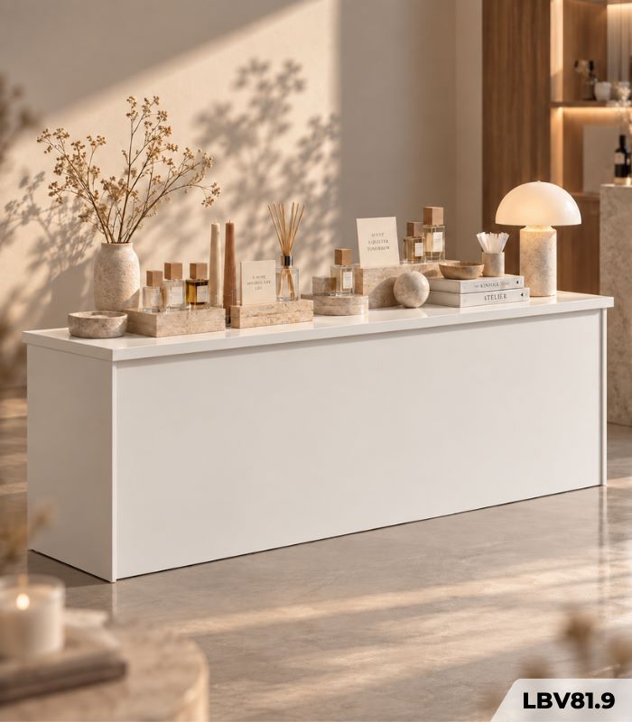 Bàn làm việc LBV81.9 200×60 – Trắng
