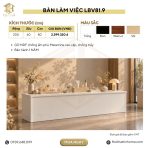 Bàn làm việc LBV81.9 200×60 – Trắng
