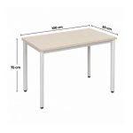 Bàn làm việc LBV90.7 100×50 – Vân gỗ nhạt