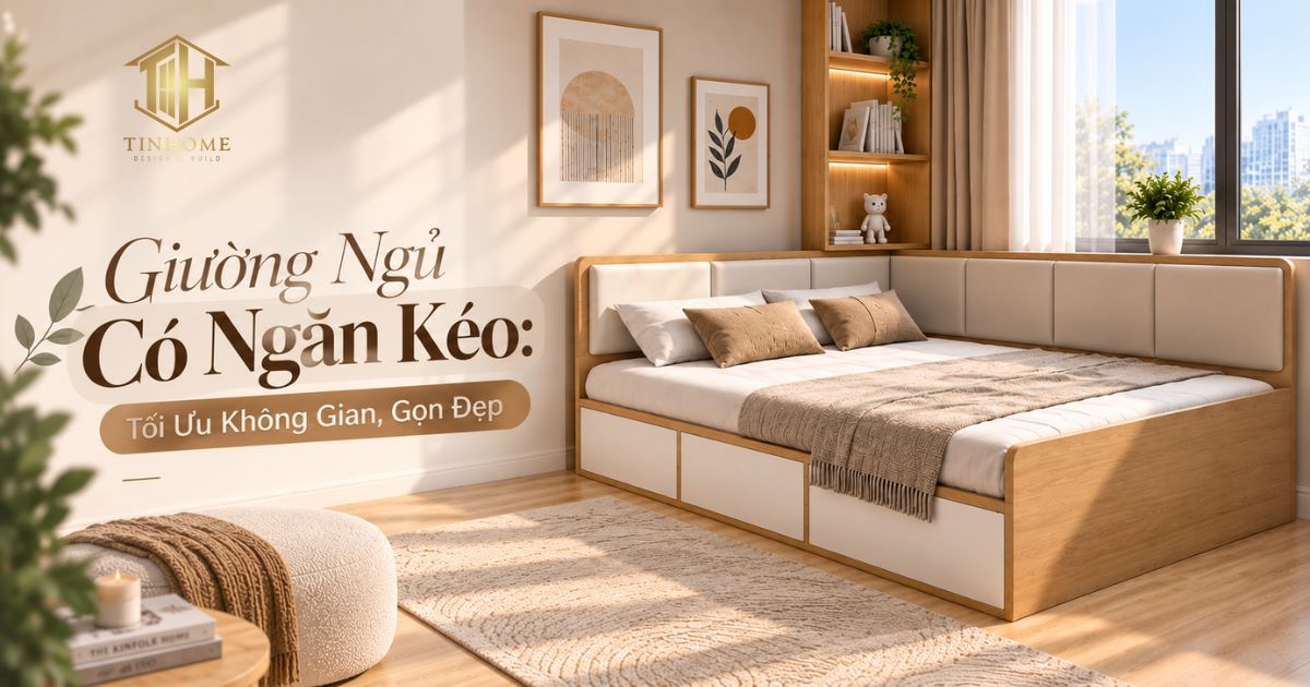 Giường Ngủ Có Ngăn Kéo: Tối Ưu Không Gian, Gọn Đẹp