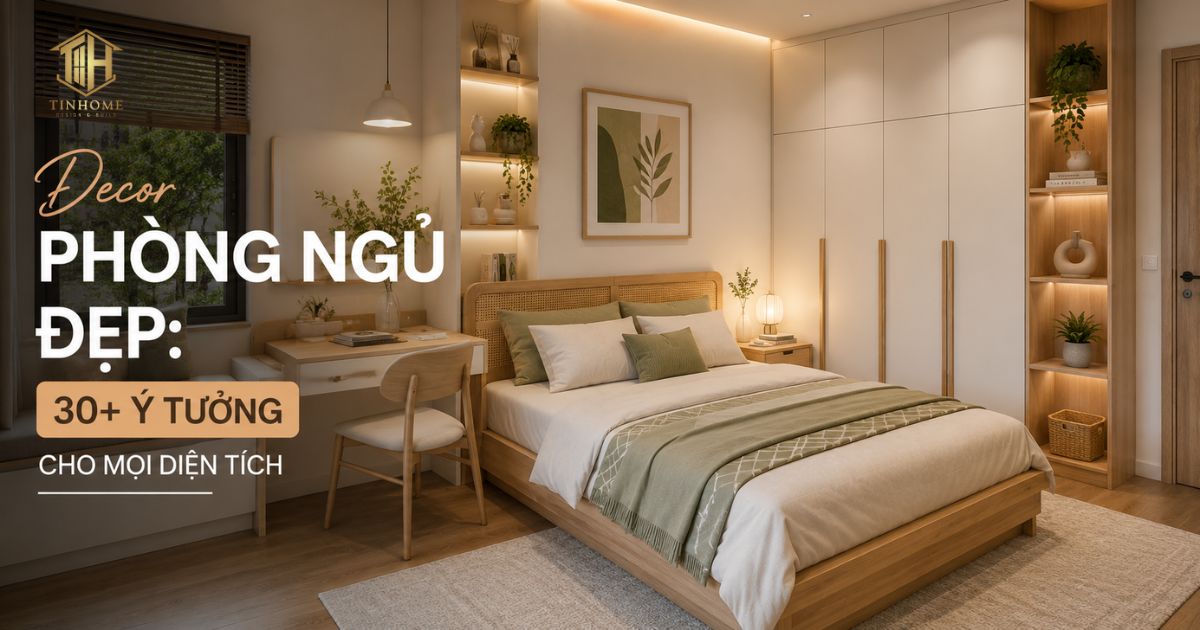 Decor Phòng Ngủ Đẹp: 30+ Ý Tưởng Cho Mọi Diện Tích