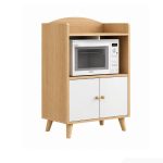 Kệ lò vi sóng 2 cánh mở 60x40 cm TDN01.1 - Vân gỗ nhạt