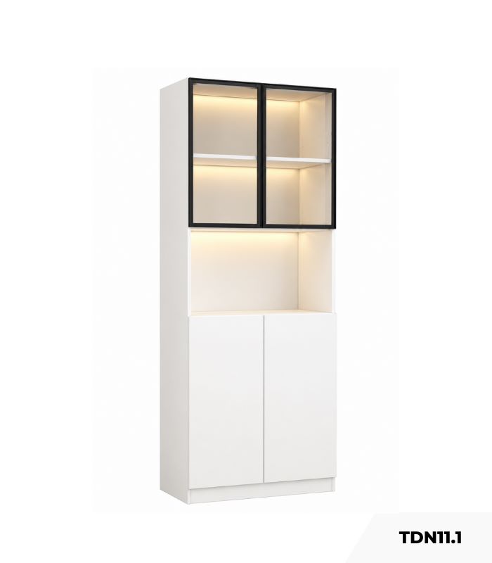 Tủ đa năng phòng bếp 80x40 cm TDN11.1 - Trắng