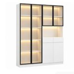 Tủ đa năng phòng bếp 160x40 cm TDN11.3 - Trắng