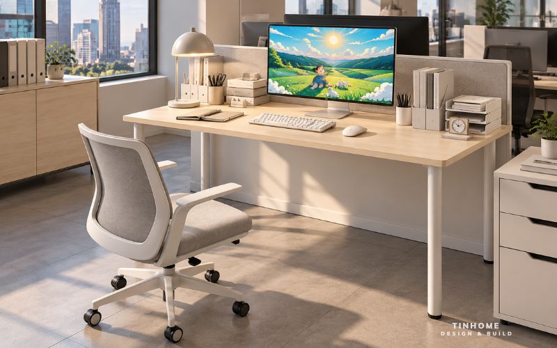 Bàn làm việc văn phòng giá rẻ