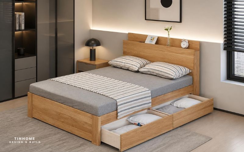 Giường ngủ gỗ công nghiệp giá rẻ là gì? Có nên mua không?