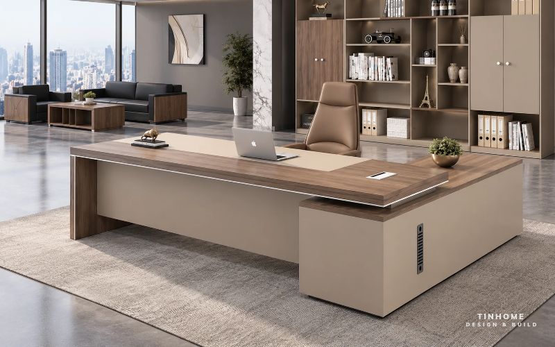 Kinh Nghiệm Chọn Mua Và Bố Trí Bàn Giám Đốc Phù Hợp