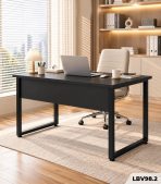 Bàn Làm Việc Chân Sắt Chữ U 120x60x75cm Hiện Đại LBV98.2 - Đen - Ảnh 3
