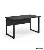 Bàn Làm Việc Chân Sắt Chữ U 120x60x75cm Hiện Đại LBV98.2 - Đen