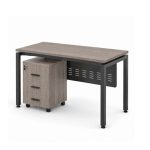 Bàn làm việc chân sắt khung đen LBV97.2 160x80 cm
